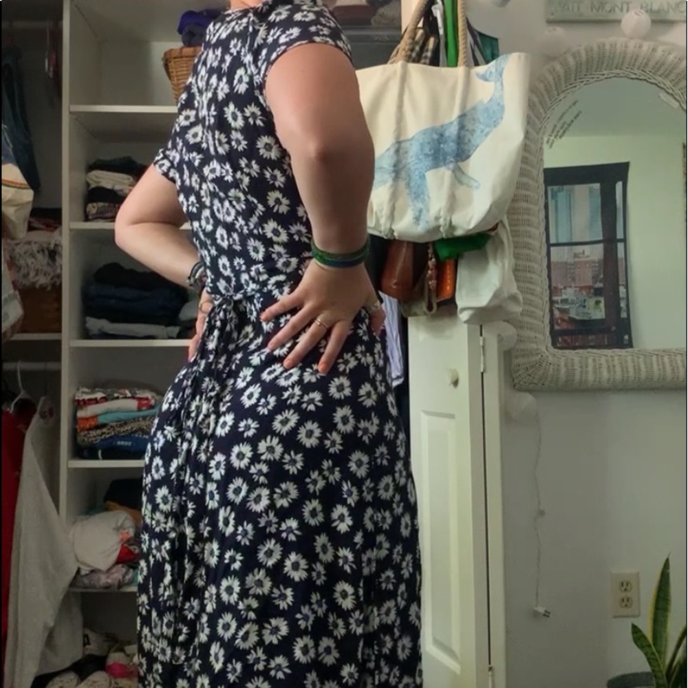 floral maxi dress